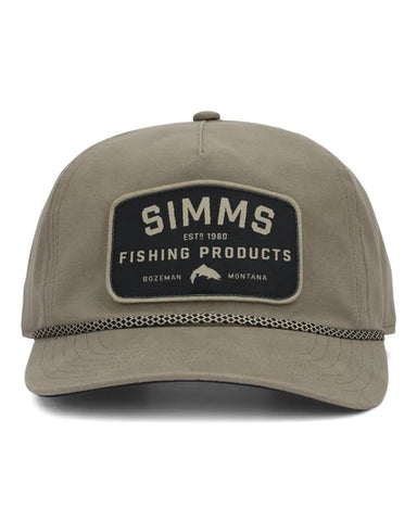 SIMMS DOUBLE HAUL ROPE CAP STONE