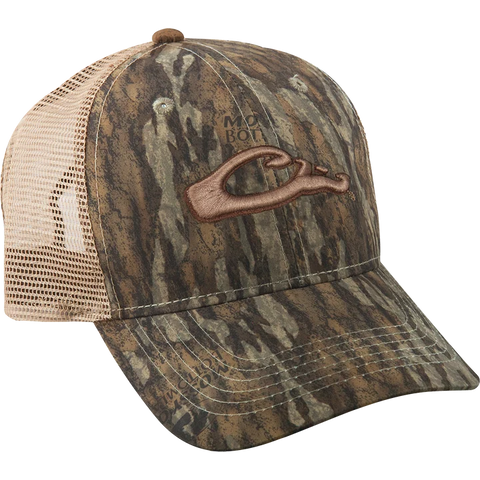 DRAKE MESH BACK CAP BOTTOMLAND BIG LOGO OSFM