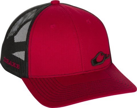 DRAKE ENID 2.0 MESH BACK CAP RED/BLACK