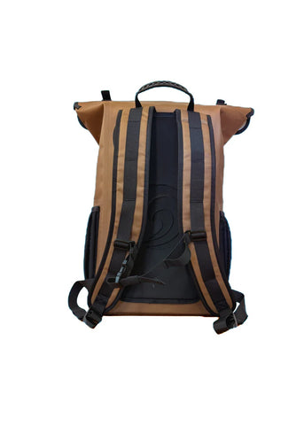 DRY POCKET WATERPROOF FLOATING BACKPACK DRY BAG BROWN