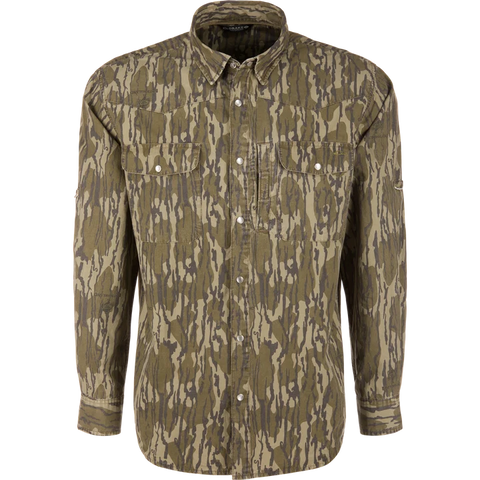DRAKE Cinco Ranch Acid Wash Shirt OG Bottomland