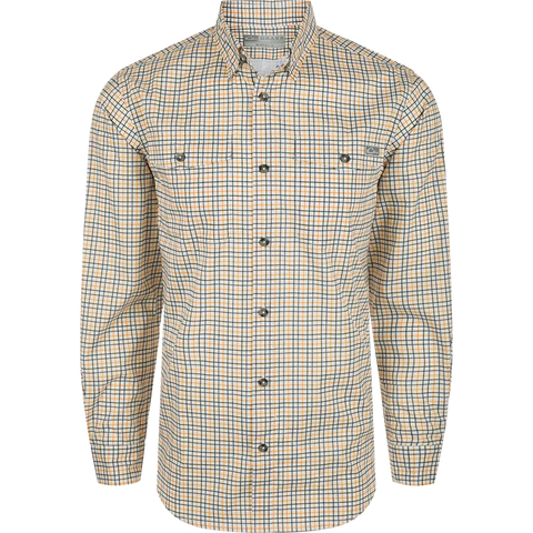 DRAKE FRAT BD TATTERSALL LS AUTUMN GLORY XX-LARGE
