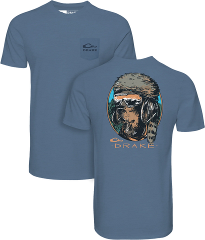 Drake Pop Art Coonskin Cap Lab T-Shirt