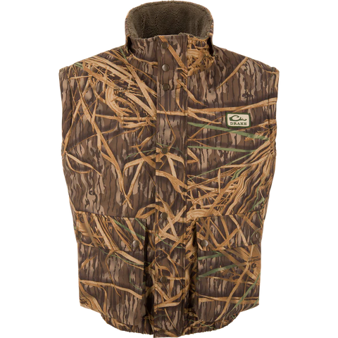 DRAKE DW0015-009 THROWBACK SPORT VEST SHADOWGRASS
