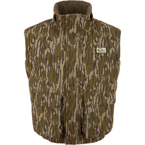 DRAKE DW0015-024 THROWBACK SPORT VEST OG BOTTOMLAND