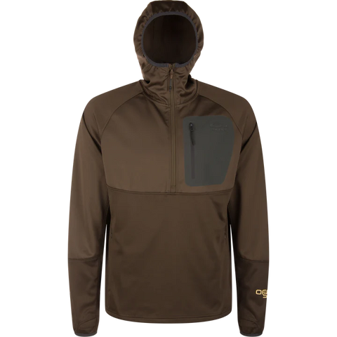 DRAKE MST OFFSET 2.0 HOODIE GREEN TIMBER