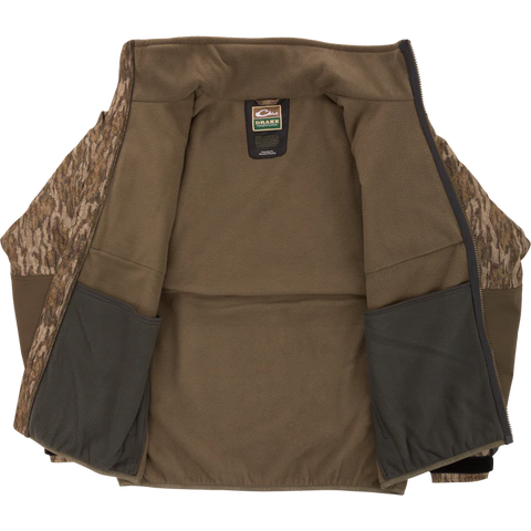 DRAKE MST CommandXT Eqwader Full Zip Jacket Bottomland
