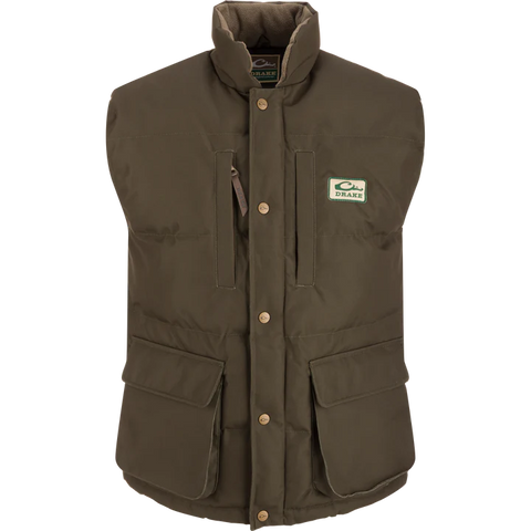DRAKE DW0144-GTB THROWBACK 80 PUFFER VEST