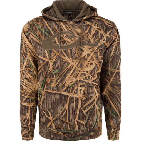 DRAKE PERFORMANCE 8 SHOT HOODIE SHADOWGRASS