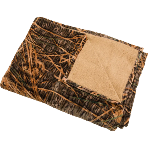 Drake Camo Fleece Blanket Shadowgrass
