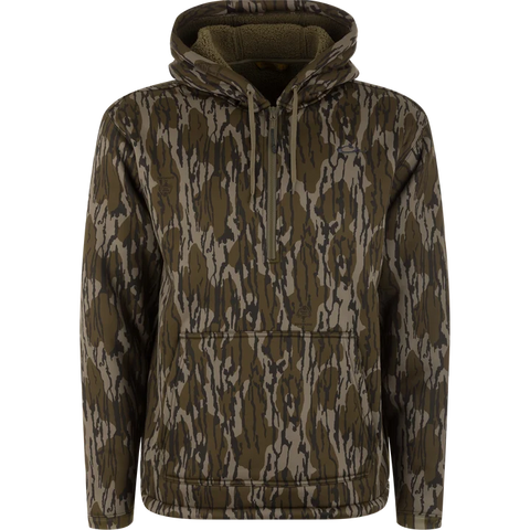 DRAKE Slacker 1/4 Zip Hoodie OG Bottomland