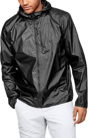 UNDER ARMOUR IMPASSE WINDBREAKER BLACK XX-LARGE