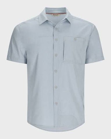 SIMMS CHALLENGER SS SHIRT STEEL BLUE MEDIUM