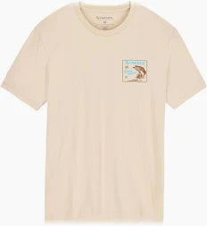 Simms Local's Bass Shop Tshirt Natural