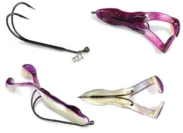 Bass Fishing Ribbit Frog Hooks Stanley 5/0 Double Take Frog Hook